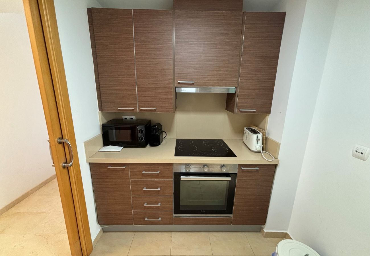 large kitchen Large and well-equipped kitchen