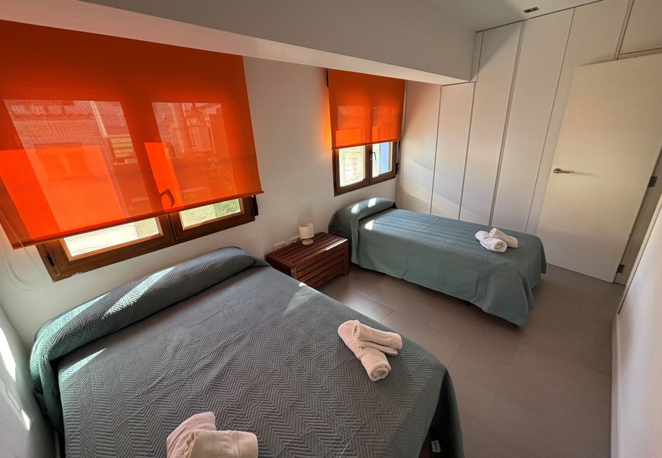 Chambre double Chambre avec lit double et lit simple